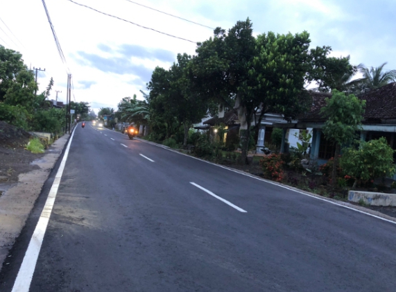 Pembangunan Pelebaran Jalan Provinsi Di Desa Sambimulyo Selesai 100%