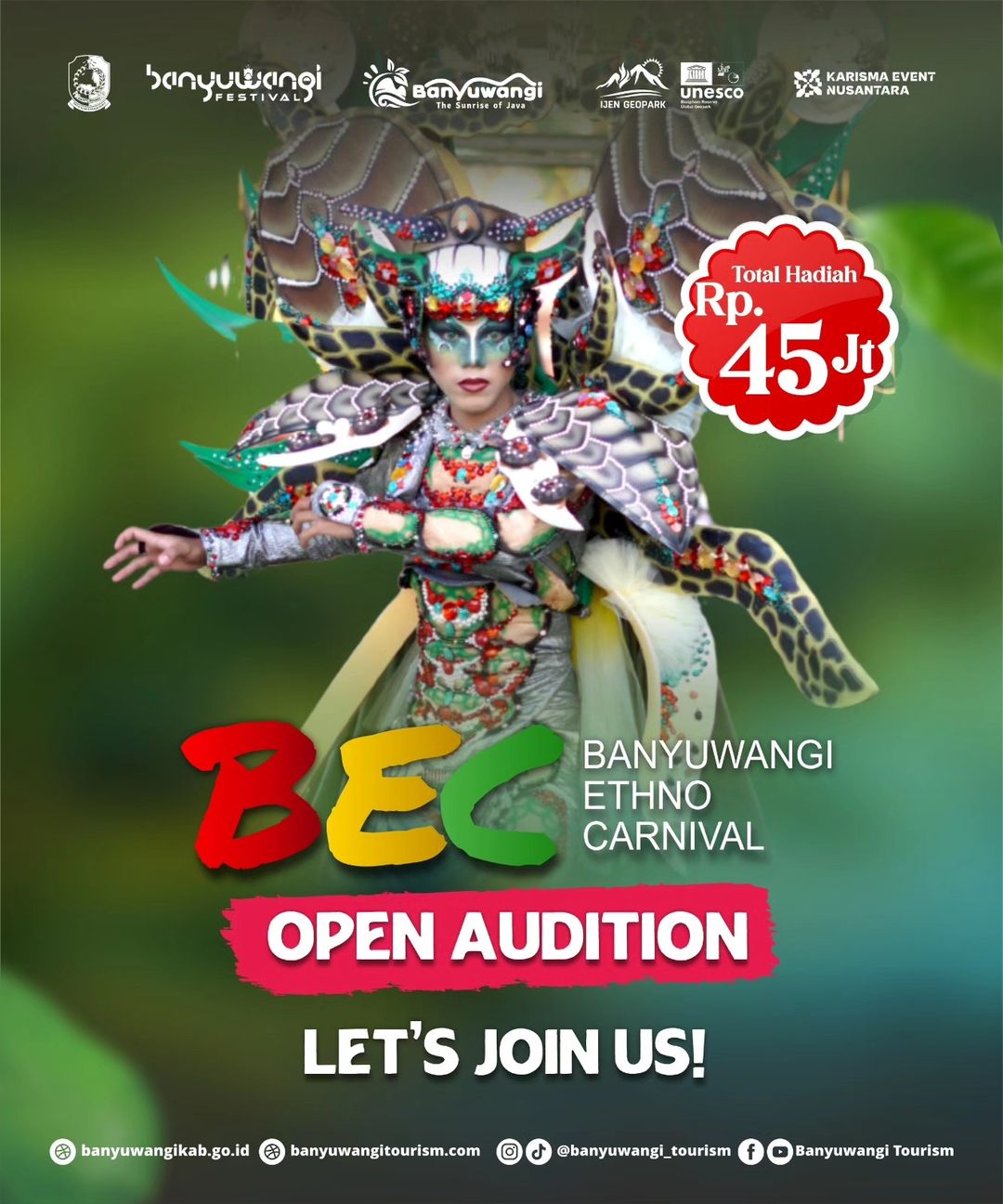 Banyuwangi-Ethno-Carnival-2024-Akan-Digelar,-Simak-Seleksinya