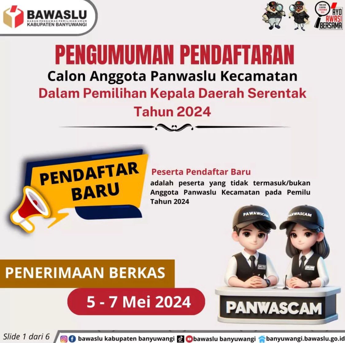 Pengumuman-Pendaftaran-Untuk-Panwascam-