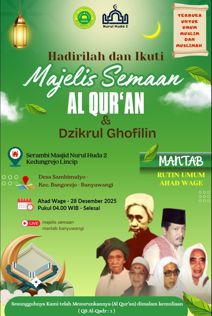 Majelis-Semaan-Alquran-dan-Dzikrul-Ghofilin--MANTAB--Akan-Diselenggarakan-Di-Masjid-Nurul-Huda-2-Kedungrejo-Lincip-Sambimulyo