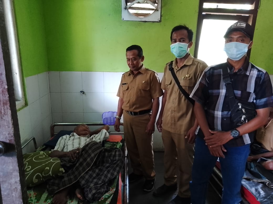 Selesai Proses Koordinasi Bersama UPT PSTW Jatim, Kini Mbah Samino Tinggal Di Panti Jompo Dinas Sosial Dengan Nyaman