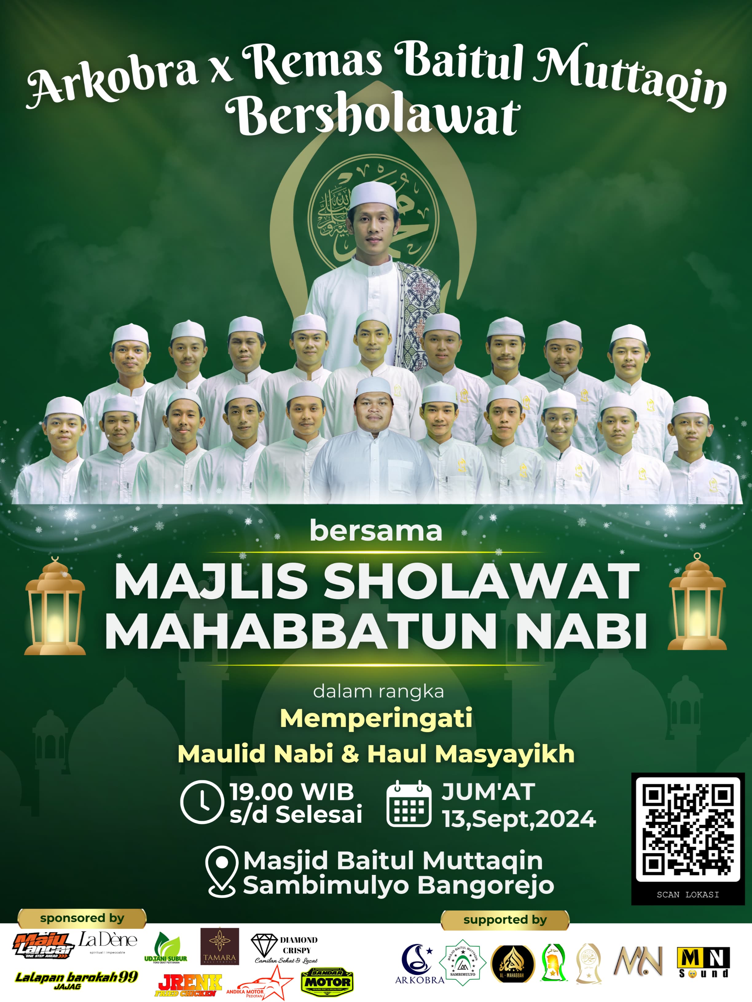 Arkobra-dan-Remas-Baitul-Muttaqin-Bersholawat-Peringati-Maulid-Nabi-dan-Haul-Masyayikh
