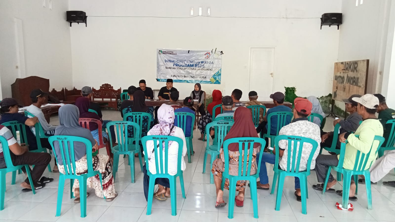 Pemdes Sambimulyo Gelar Sosialisasi BSPS 2026, 19 Calon Penerima Siap !
