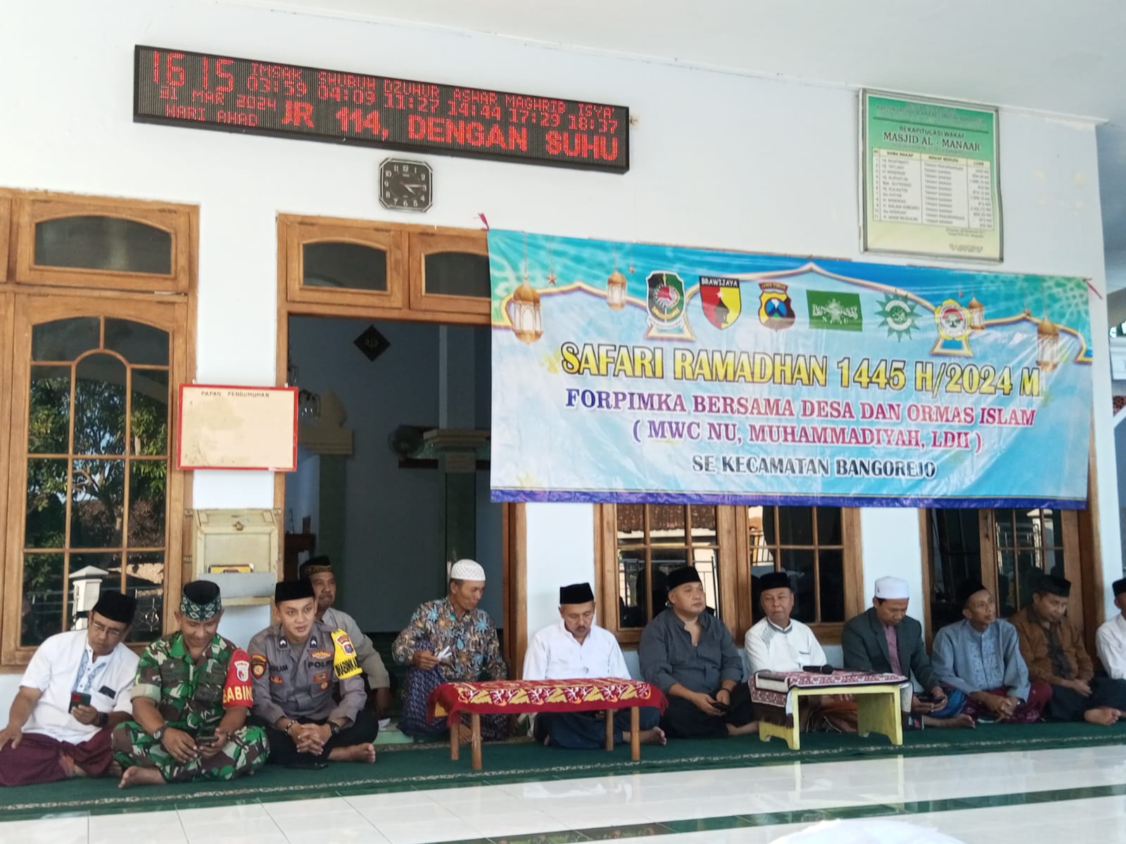 Safari-Ramadan-Pamungkas-Tingkat-Kecamatan-Bangorejo-Di-Masjid-Al---Manar-Sambimulyo