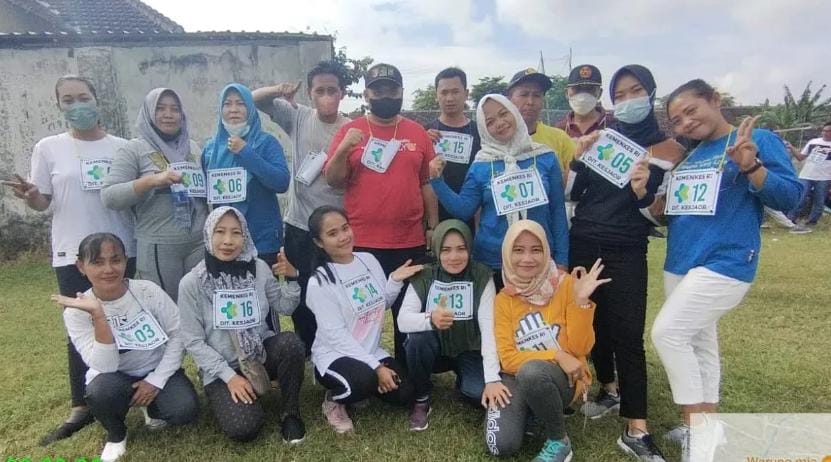 UPTD-Puskesmas-Sambirejo-Adakan-Test-Kebugaran-Karyawan-Di-Lapangan-Sambimulyo