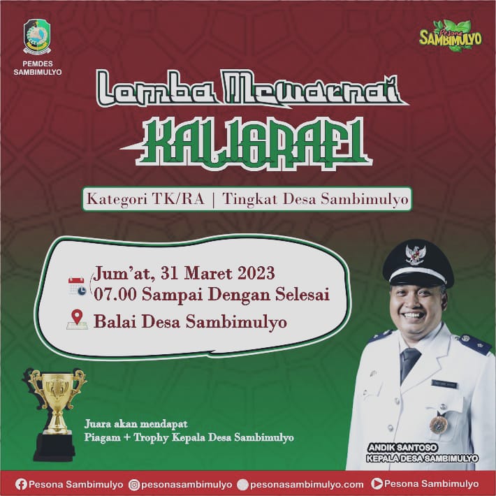 Ayo Raih Tropy Kepala Desa Dalam Lomba Mewarnai