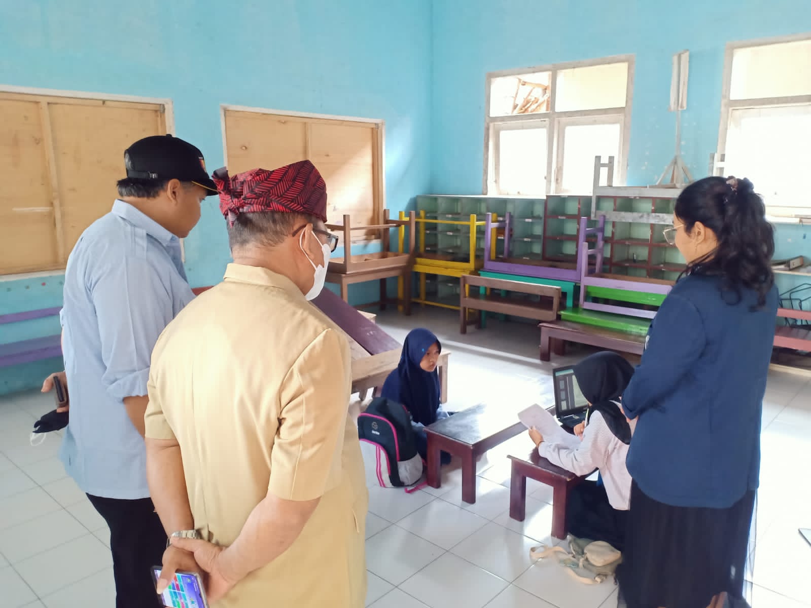 Mahasiswa Magang Devisi Psikologi Gelar Tes Minat Bakat Anak Sekolah Dasar di MI Al falah Sambimulyo