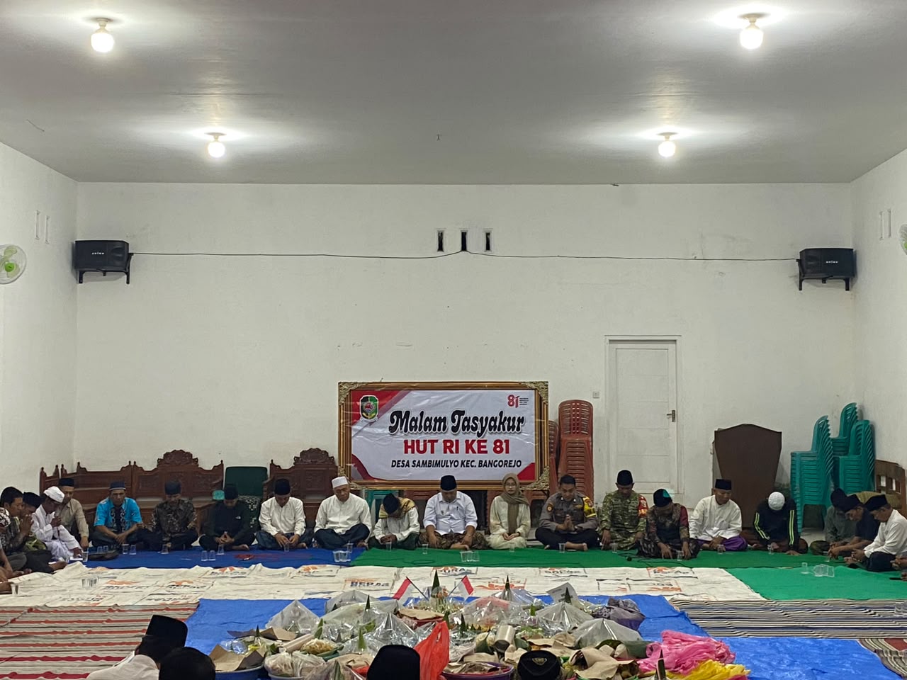 Doa Bersama HUT RI ke-81 di Desa Sambimulyo Berlangsung Khidmat, Perkuat Kerukunan Antarumat