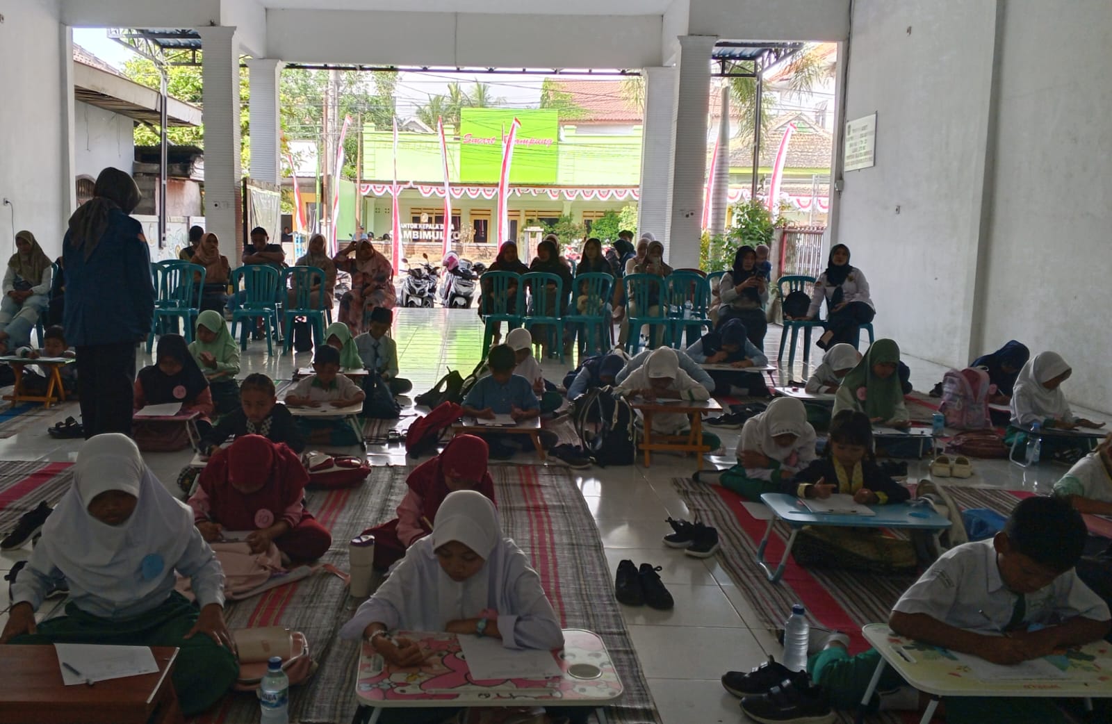 Kompetisi Pintar Aritmatika Tingkat SD/MI Meriahkan Program KKN-BBK 8 UNAIR 2026 di Desa Sambimulyo