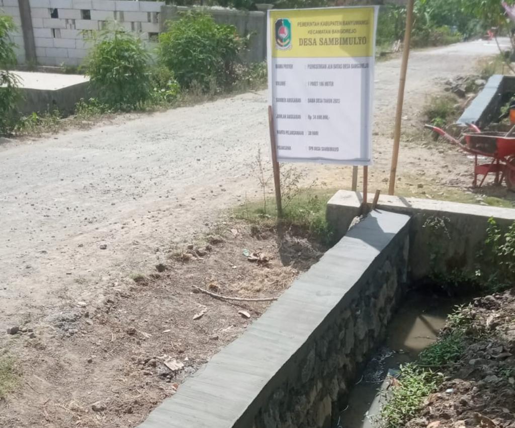 Proyek-Penahan-Bahu-Jalan-Di-Batas-Desa-Sambimulyo---Bangorejo-Ketimur-Selesai-100-%