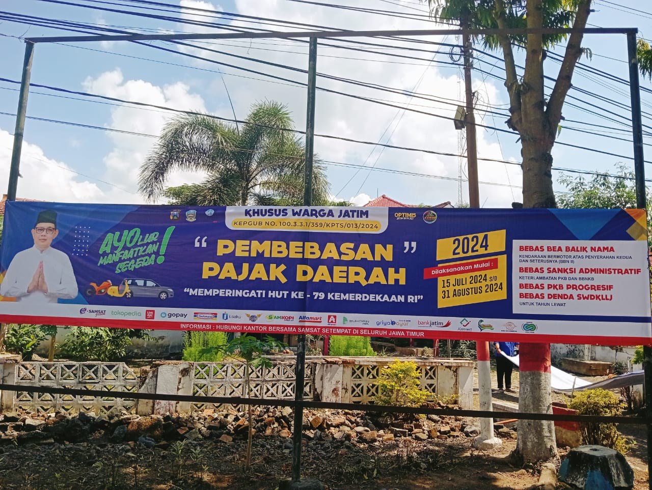 Woro woro Untuk Warga Jatim Pembebasan Pajak Daerah