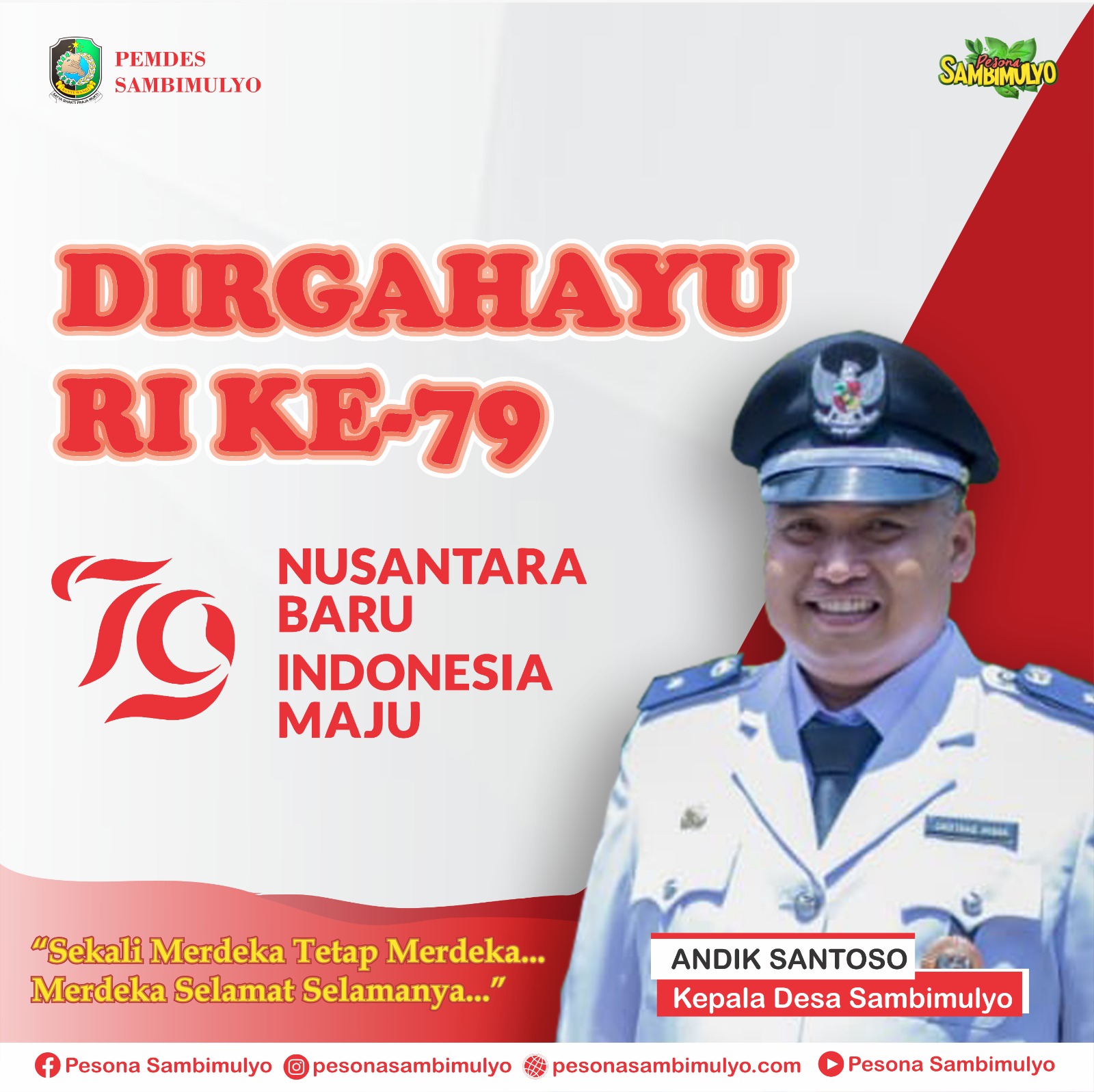 Pemdes-Sambimulyo-Mengucapkan-Dirgahayu-HUT-RI-ke-79-