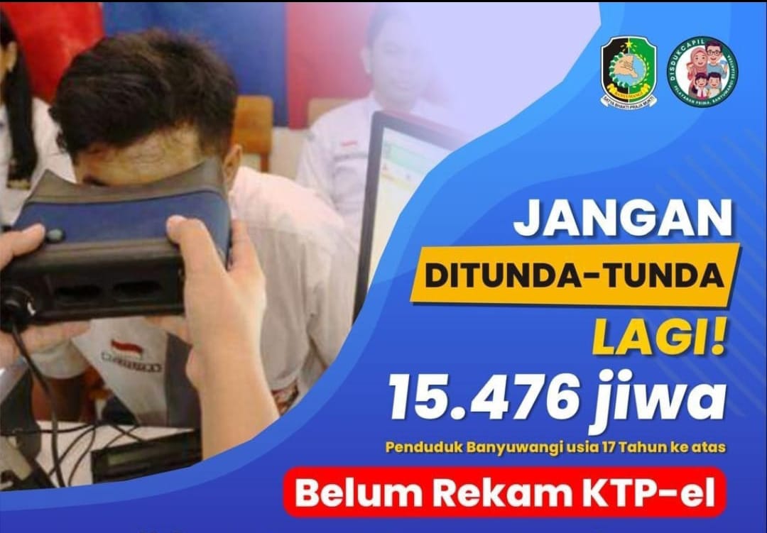 Disdukcapil-Banyuwangi-Himbau-Warga-untuk-Rekam-KTP-el