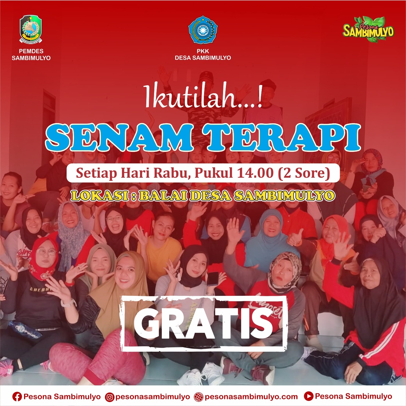 Papan Informasi Desa Sambimulyo Kecamatan Bangorejo Kabupaten Banyuwangi